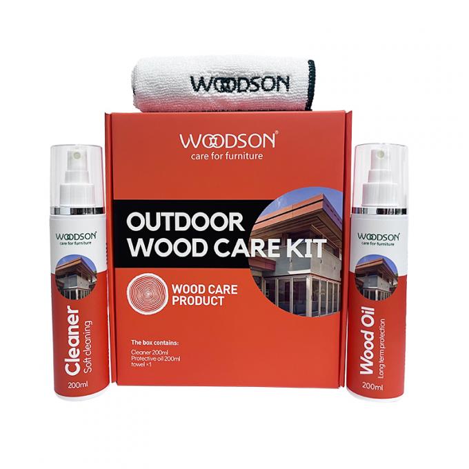 Éco-friendly Outdoor Wood Polish Cleaning Set Surface Dust Cleaner Spray Meubles Nettoyage du bois L'huile de solvant pour le nettoyage du bois 0