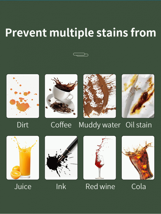 Gros PSAF gratuit Résistant à l'eau Résistant à l'eau pour les tissus cuir Protecteur de meubles Soins des meubles Spray résistant à l'eau 4