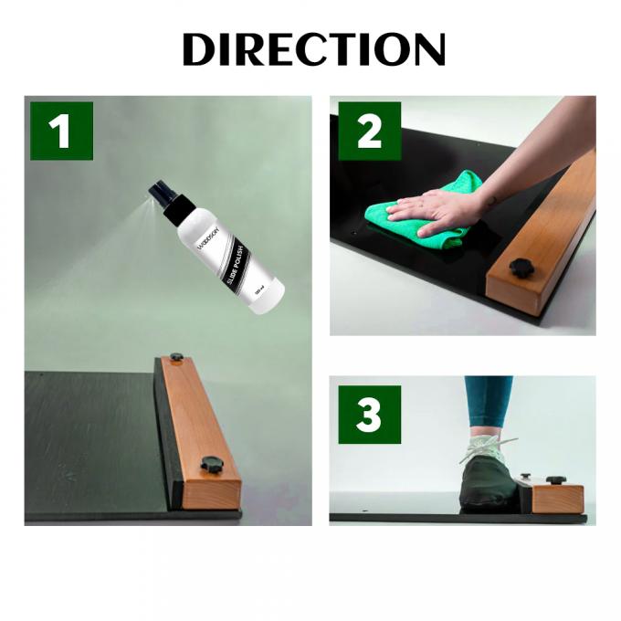 Tableau de glisse de hockey sur mesure Polonais Premium Silicone Spray Safe pour les carreaux de hockey 2