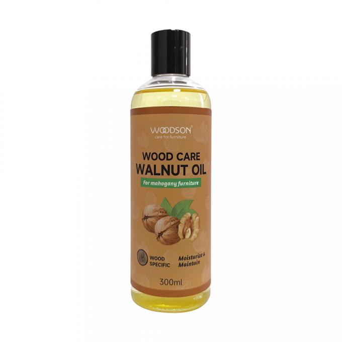 Huile pour le soin des meubles pour le bois 150 ml Noix d'acajou Traitement Huile naturelle pour le soin du bois Nourriture profondément hydratant Entretien 1